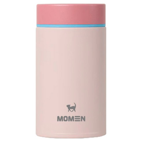 모멘 미니 이유식 푸드자 300ml, 핑크, 1개