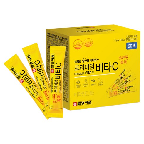 일양약품 프리미엄 비타C 60p, 120g, 1개