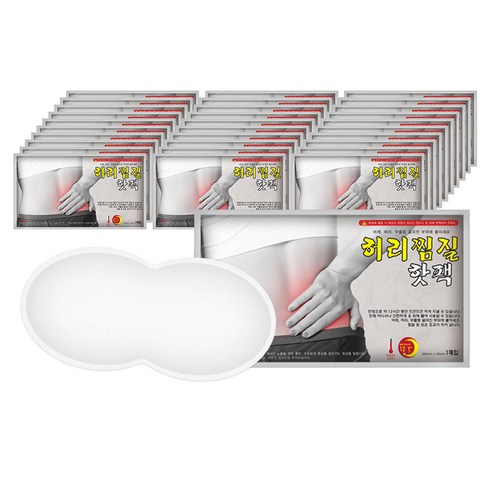 더나은 뜨겁데이 허리 핫팩 58g, 30개