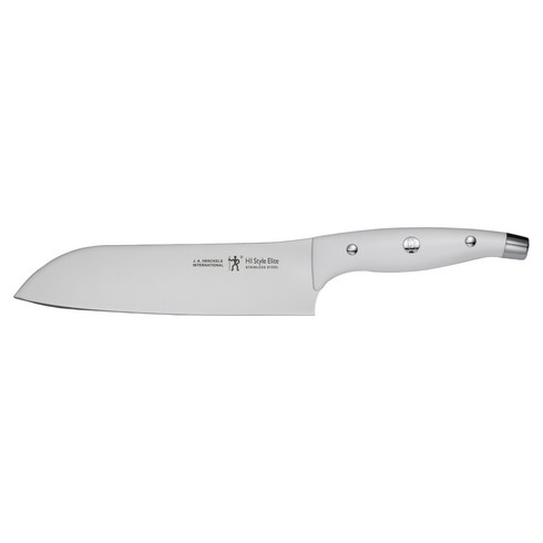 헹켈 스타일 엘리트 산토쿠 나이프 HK16807-481, 화이트, 1개