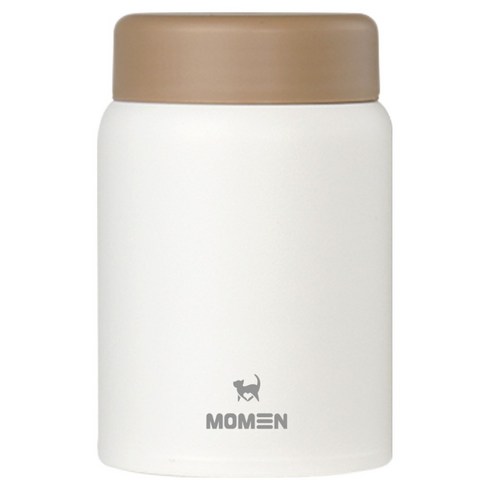 모멘 미니 푸드자 이유식 보온병, 아이보리, 1개, 280ml
