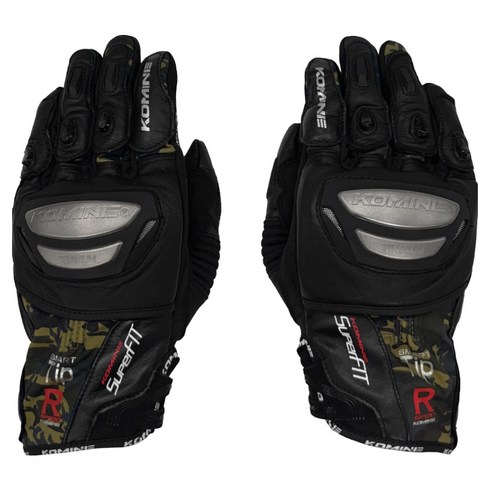 코미네 티타늄 겨울 글러브 양손 착용 세트 GK-820, BLACK CAMO