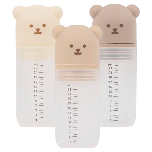 아가드 실리콘 투약병 23ml x 3종 세트, 1세트, 1H1E-013-01