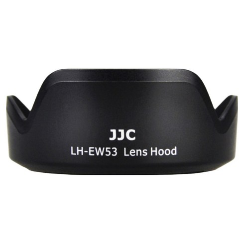 JJC ﻿캐논 RF-S 18-45 F4.5-6.3 EF 15-45 렌즈 후드 EW-53 호환 대체 후드 꽃무늬형, 1개, LH-EW53