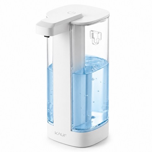 카프 스마트 무선 자동 충전타입 주방세제 디스펜서 화이트 500ml, KF-AD20