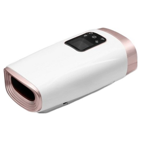 굿럭바디 온열 LCD 화면 손 마사지기 GD-308, 로즈골드