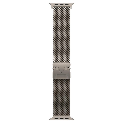Apple 정품 애플워치 티타늄 밀레니즈 루프, 내추럴, 49mm, Large, 1개