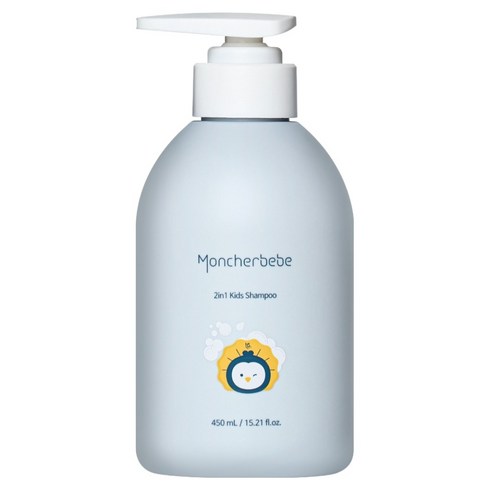 몽쉘베베 2in1 키즈 샴푸, 1개, 450ml