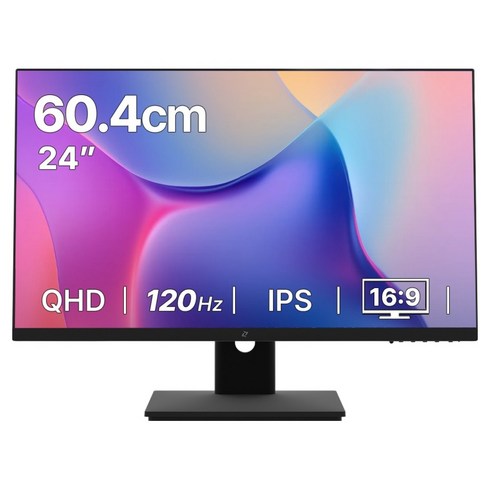 큐닉스 QHD IPS 120Hz 무결점 모니터, 60.4cm, PURE ES24QB QHD IPS 120