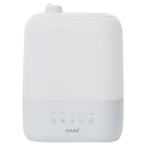 한경희생활과학 저소음 무드등 초음파 가습기, 화이트, HIA-1400HM