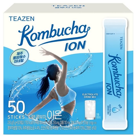 티젠 콤부차 이온, 5g, 50개