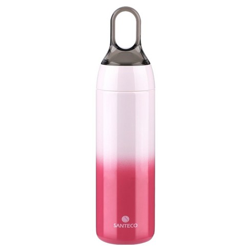산테코 요가슬림 보온보냉병, 퍼스트 키스 핑크, 1개, 380ml