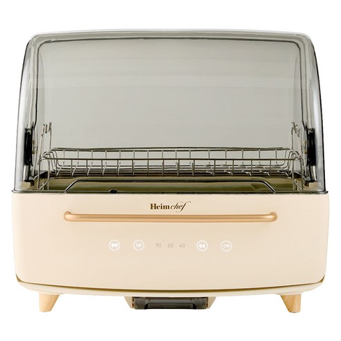 하임셰프 8인용 UV 열풍 식기건조기 멜로우베이지 70L, HTD-3402B