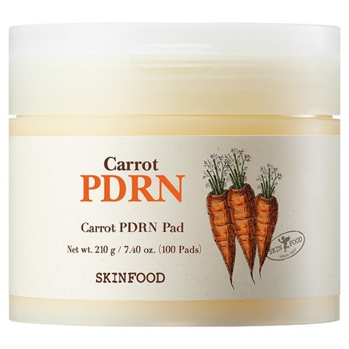 스킨푸드 당근 PDRN 속수분 패드, 100매입, 210g, 1개