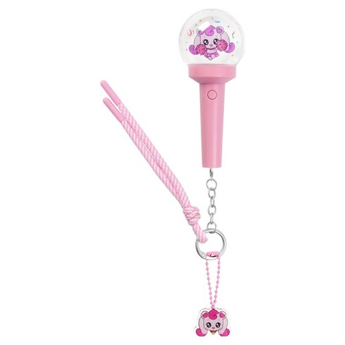 캐치티니핑 하츄핑 스포츠 미니 응원봉 키링, 1개