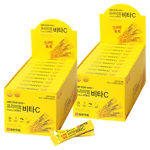 일양약품 프리미엄 비타C, 40g, 20개