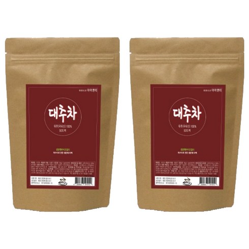 아이앤티 자연한잔 대추차 삼각티백, 1.2g, 50개입, 2개