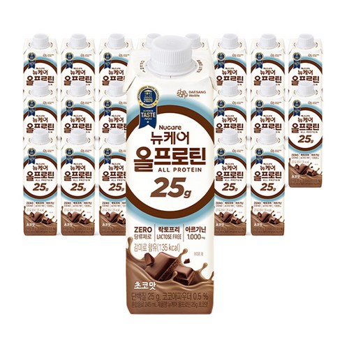 뉴케어 올프로틴 초코맛, 245ml, 24개
