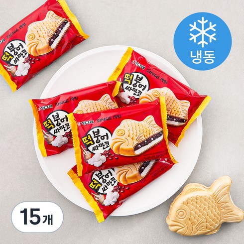 빙그레 떡붕어싸만코 아이스크림 (냉동), 150ml, 5개입, 3개