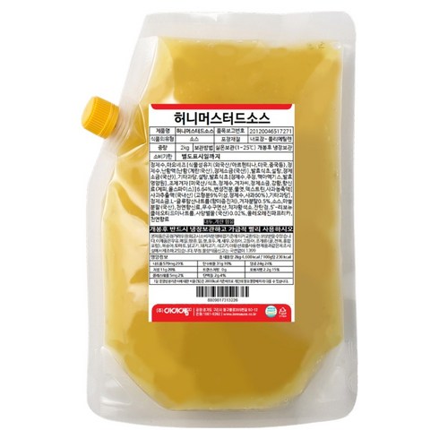 아이엠소스 허니머스터드소스, 2kg, 1개
