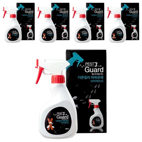 페스트세븐 가드 더존킬라 파워유제 살충제, 250ml, 5개