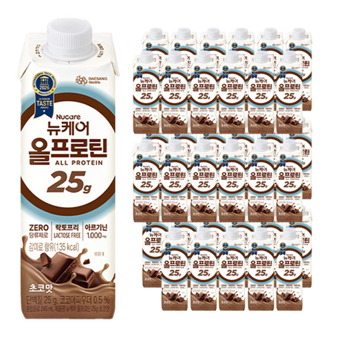 뉴케어 올프로틴 초코맛, 245ml, 72개