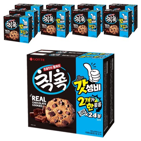 롯데웰푸드 칙촉, 168g, 20개
