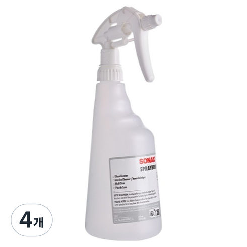 소낙스 분무기 650ml, 4개
