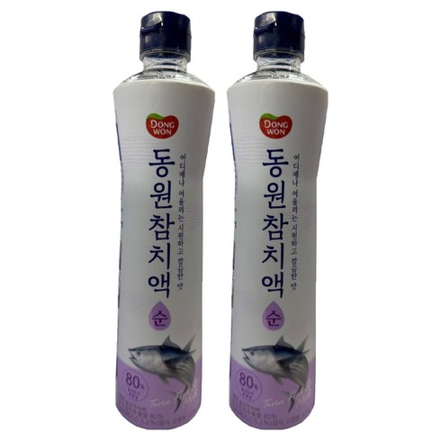 동원 참치액 순, 900g, 2개