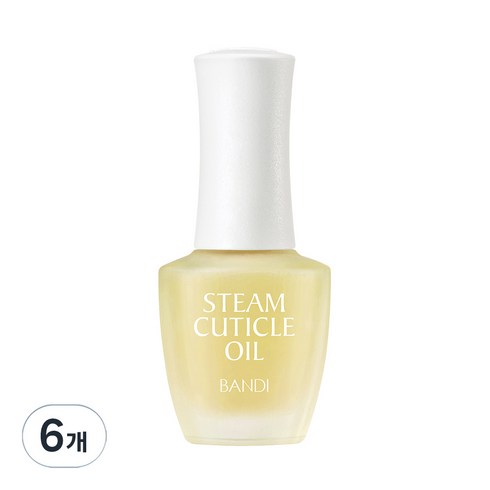 반디BANDI 네일스파 스팀 큐티클 오일, 7ml, 6개
