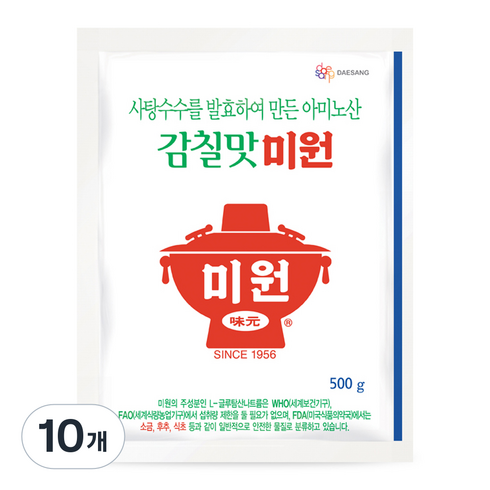 미원 감칠맛미원, 500g, 10개