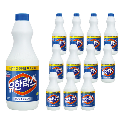 유한락스 레귤러, 1L, 12개