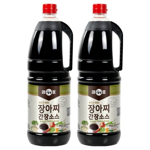 Gompyo 장아찌 간장소스, 1.9kg, 2개