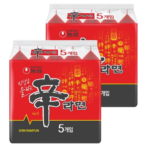 농심 신라면 120g, 10개