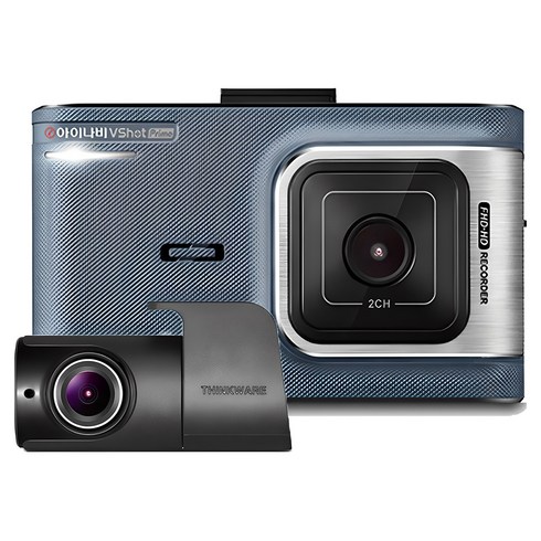 아이나비 커넥티드 2채널 블랙박스 V Shot Prime 자가장착, 32GB, 본체 + 후방카메라 + 거치대 + 케이블