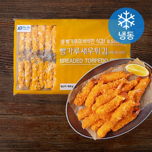 지엔씨푸드 빵가루 새우튀김 30미 (냉동), 360g, 1개