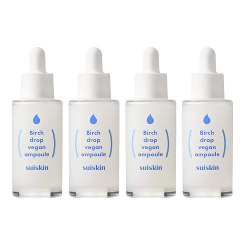 수이스킨 하얀 자작나무 수액 앰플, 35ml, 4개