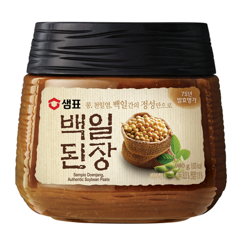 샘표 백일된장, 900g, 1개