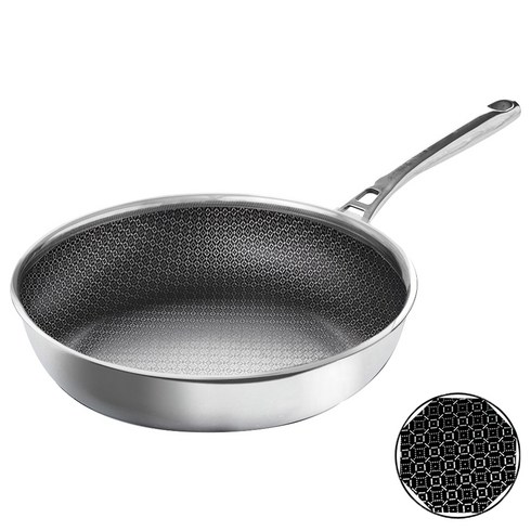 리벤스 스타리안 통3중 304 스텐 인덕션 궁중팬, 28cm, 1개