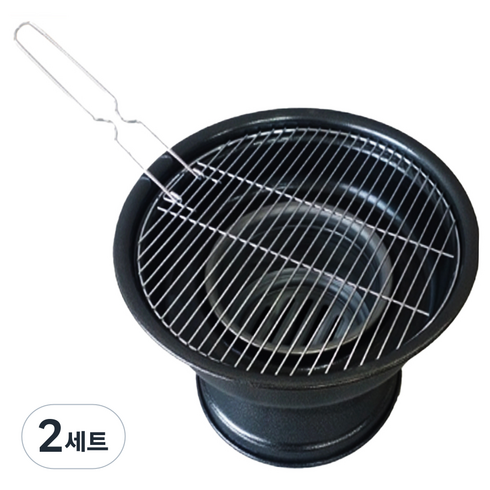 지피니 바비큐 원형그릴세트, 2세트