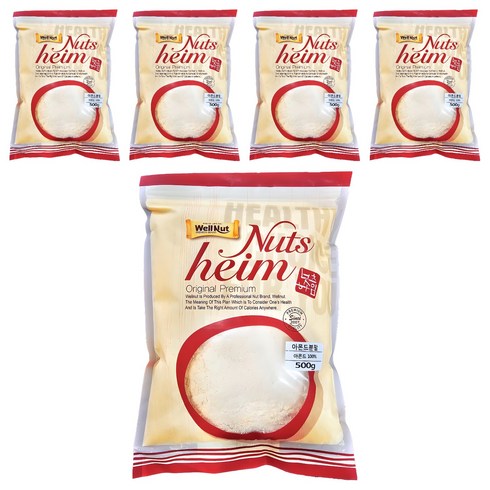 너츠하임 아몬드분말, 500g, 5개