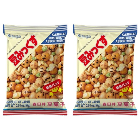 카수가이 마메믹스 과자, 57g, 2개