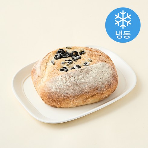 프렌떼 올리브 호밀 깜빠뉴 (냉동), 430g, 1개입, 1개