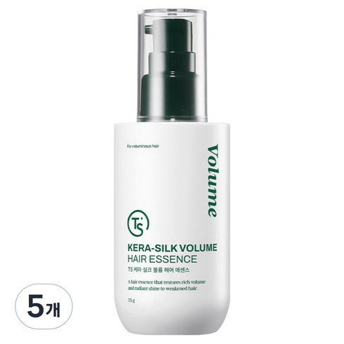 TS 케라 실크 볼륨 헤어 에센스, 75g, 5개