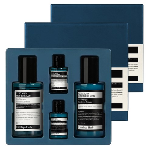 나드 아쿠아 스킨 200ml + 30ml + 로션 200ml + 30ml 포맨 세트, 2세트
