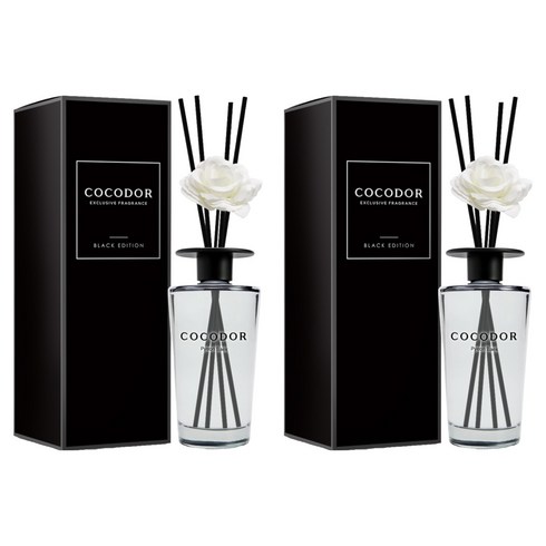 코코도르 블랙에디션 디퓨저, 편백, 500ml, 2개