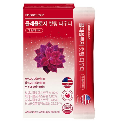 푸드올로지 콜레올로지 컷팅 파우더, 14회분, 1개