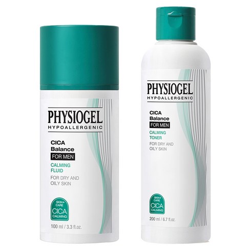 피지오겔 시카밸런스 포맨 카밍 플루이드 올인원 100ml + 토너 200ml 세트, 1개, 100 ml / 3.3 fl.oz. + 200 ml / 6.7 fl.oz.