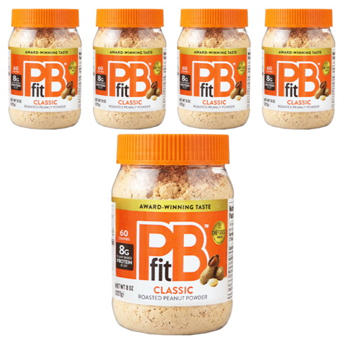 피비핏 클래식 피넛버터 파우더, 227g, 5개