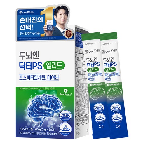 서울대위바이옴 두뇌엔 닥터PS 70 엘리트 포스파티딜세린 테아닌 30p, 60g, 1개